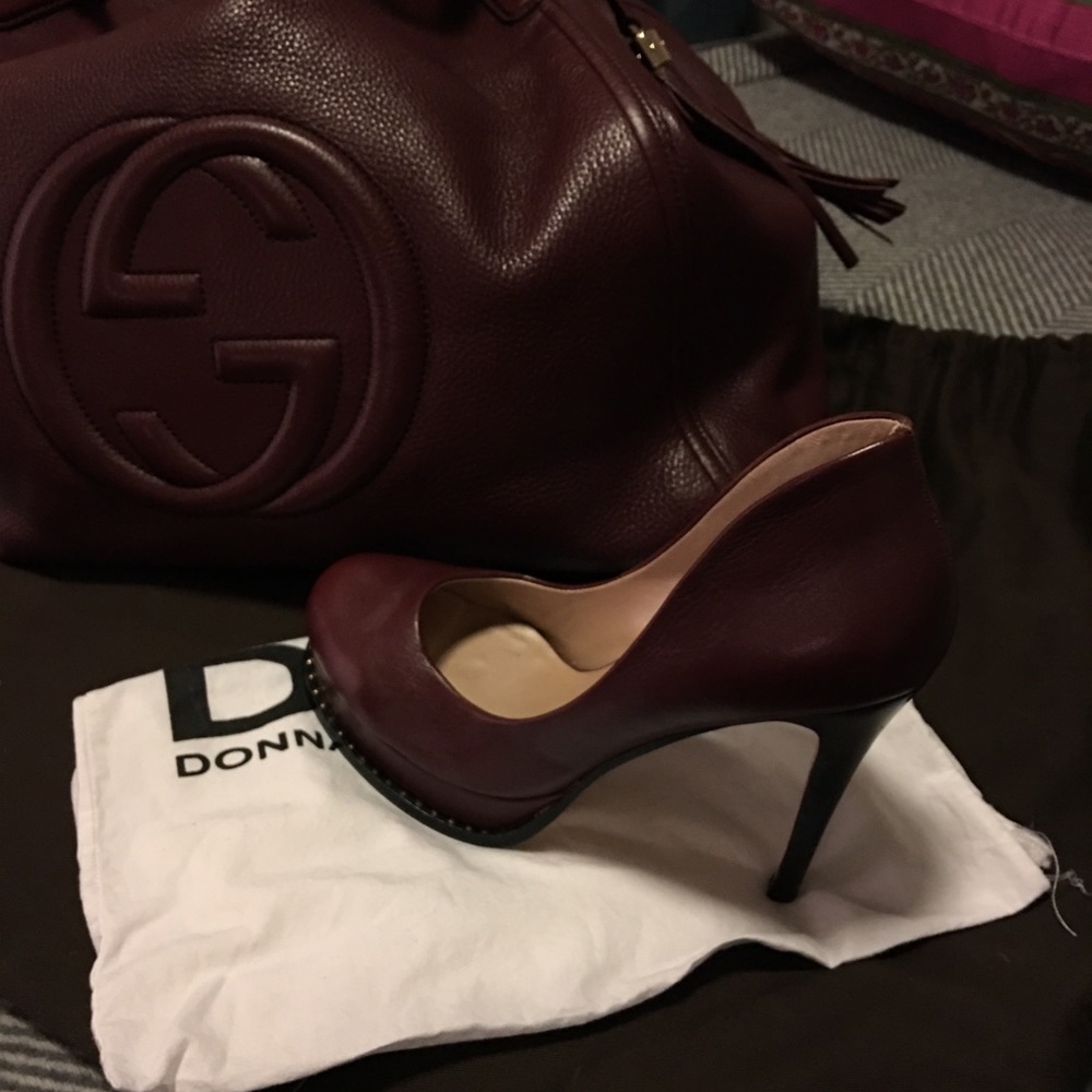 Merlot platform heel (DKNY couture)